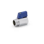 صمام كروي صيني هواء دولفي مقاس 1/2 بوصه، لون كروم