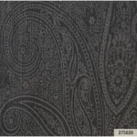 Italian Wallpaper Dark Gray Color Patterned Design, Size 10mx0.73m, Model 275028