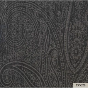 Italian Wallpaper Patterned Design Dark Gray, Size 10mx0.73m, Model 275028 | Balbaid Decor Company