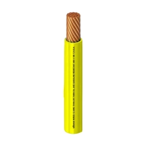 THHN/THWN Copper Cable PVC 105°C Insulation 3.31 mm² Diameter 3.4 mm 600 Volt 500 Ft Yellow | Al Fanar