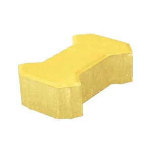 I Shape Interlock Paver Tiles Thickness 6 cm Size 137×198 mm Light Yellow | Artic