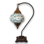 Stylish Modern Table Lamp with 1 Bulbs, Size 47× 17 cm, Cooper Color