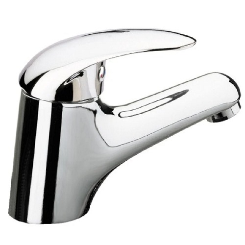 Long Neck Automatic Washbasin Tap Chrome Color | Al Muhaidib Sanitary and Ceramic
