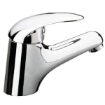 Long Neck Automatic Washbasin Tap, Chrome Color