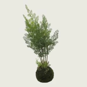 Small Artificial Decorative Plant 50x10 cm, Green Color | 
