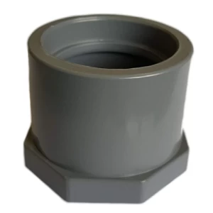 PVC Reducer Schedule 80 Size 2×1 inch Gray Color | The united gulf for plastic products