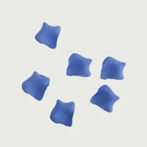 Artificial Petals Dream Blue Color, Height 6 cm, Width 7 cm | 