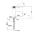 Washbasin Faucet Height 16.5 cm, Depth 12 cm, Black Titanium | Hatch Company - Image 2