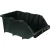 Storage box, size 265 x 420 x 177 mm, black color, Mano brand