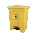 Plastic Waste Bin with Pedal Capacity 50 Liter