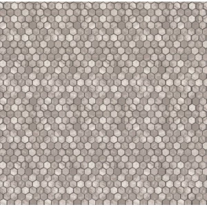 Spanish Wallpaper Geometric Design Beige Color, Size 10mx0.53m, Model 1105-2 | Balbaid Decor Company