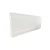 Skirting PS, White Color, Size 240x10 cm