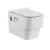 White Wall Hung Toilet, Square Modern Design