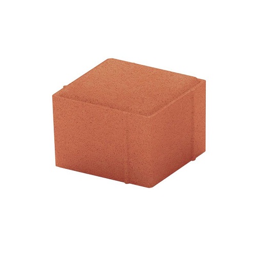 Holland Interlock Paver Tiles Thickness 6 cm Size 10×10 cm Dark Brown | Artic