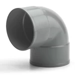 UPVC Elbow 90° Size  4 inch  Gray  Color  | Almona Company