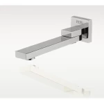 Concealed Wall Mixer Tap, Matte Silver