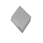 بلاط رصيف انترلوك معين الشكل  براند الارمك  سمك  6 سم اللون رمادي