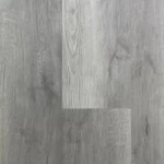 تغطية أرضية SPC، ملمس خشبي، سماكة 5 مم، لون رمادي