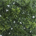 3D Artificial Wall Grass, Length 100 cm, Width 100 cm, Green Color