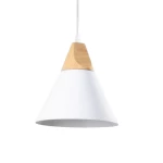 Classic Pendant Light with Luxury Design, Size 24x23 cm, white color