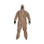 DuPont™ Tyvek® chemical-resistant suit,brown color, size L .         