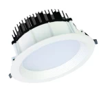 Recessed Spotlight LED Pan Lighting 10 Watt 950 Lumen Diameter 125 mm Color Temperature  Warm