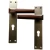 Door Handle Bronze Color