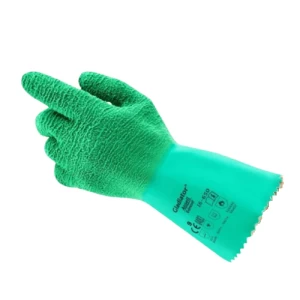 Rubber Coated Gloves Size 9 Large, Natural Material | Reda Safe