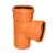 Tee 90° UPVC Al-Jawdah Size 4 inch Color Orange