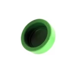 PPR Plastic End Cap Size 40 mm Outside Diameter 53 mm Green Color  |  AL Koblan Factory