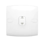 فيش عالمى بفتحتين 16 أمبير الفنار موديل ألف كلاسيك المقاس  7x7 اللون الأبيض