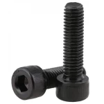 Black  Allen Bolt DIN 912,   Grade 8.8, Size 12 mm, Length 110 mm | Aobsco Company