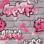 ورق حائط الماني شبابي واطفال مقاس 10 م× 0.53 م، لون زهري، موديل 237818 