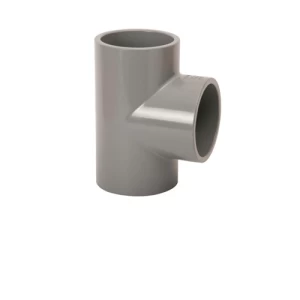 TEE CPVC 90° Schedule 80 Size 1¼ inch Pale Gray | Arabian Plastic Manufacturing CO.(APLACO)