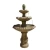 Ceramic decorative fountain, beige color, size 200 x 100 cm