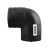 HDPE Plastic Electrofusion Elbow 90°, Size 32mm, Length 94mm, Black Color |  Union Pipe Factory