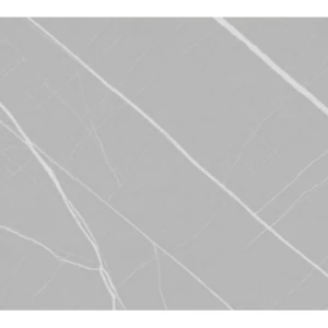 بديل الرخام بي في سي 290×120 سم مستطيل رمادي مع خطوط ابيض | خط  الفخامة