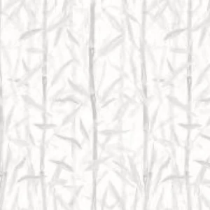 Floral Wallpaper Vinyl Wrap 15.6m x 106cm Gray | Luxury line