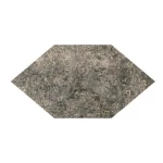 سيراميك Kayak للجدران بزخارف ماسية، لون بني غامق، سماكة 10 مم، مقاس 33 × 17 سم