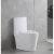 White Floor Mounted WC Size 25 cm - 30 cm