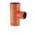 Reducer Tee UPVC Chanal Size 110x75 mm Colour Orange