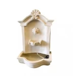 Imported fiber wall fountain, Modern Design, Beige , dimensions 27×48×57 cm, 220V, Product Code 132593002