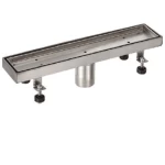 صفاية رخام شاور ستانلس استيل 304 يوروستار موديل EU 8461 المقاس 8.5×80 سم