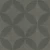 Geometric wallpaper, dark beige color, length 10 m, width 0.73 m, model 45148   