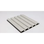 Wooden replacement panels for decoration, size 20 x 290 cm, rectangular, color light beige