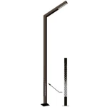 Garden Lighting Pole Length 5.5 meter, Base 400×300 mm