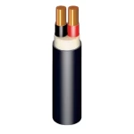 Riyadh Cable 4 mm 0.6/1 kV, 2 Core Solid Copper Conductor, XLPE Insulated, LSHF Sheath