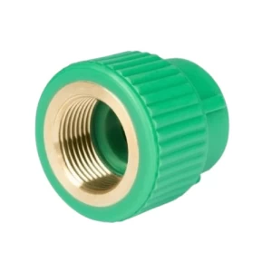 PPR Adapters with Female Thread SDR 5 Size 25 mm × 1/2 Inch Pressure 25 Bar Green | Al mona for innovative pipe solutions