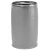 HDPE Plastic Container with Tight Sealing Lid, 220 Liter, Gray Color, Diameter 58 cm, Height 93 cm, Model 2TKFF