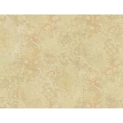 Italian Wallpaper 10m x 1.06m Beige Color, Model 82038 | Balbaid Decor Company